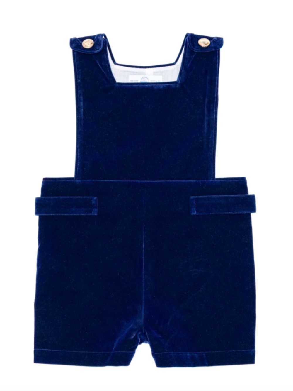 Henry Duvall James Henry Jon Jon in Blue Velvet & Peter Pan Shirt (Size: 4T)